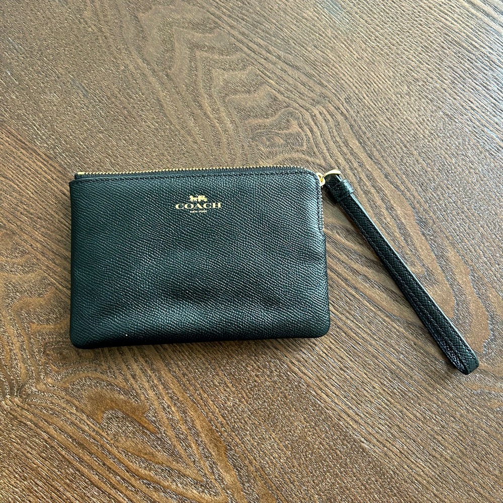 Coach Black Clutch / Wristlet